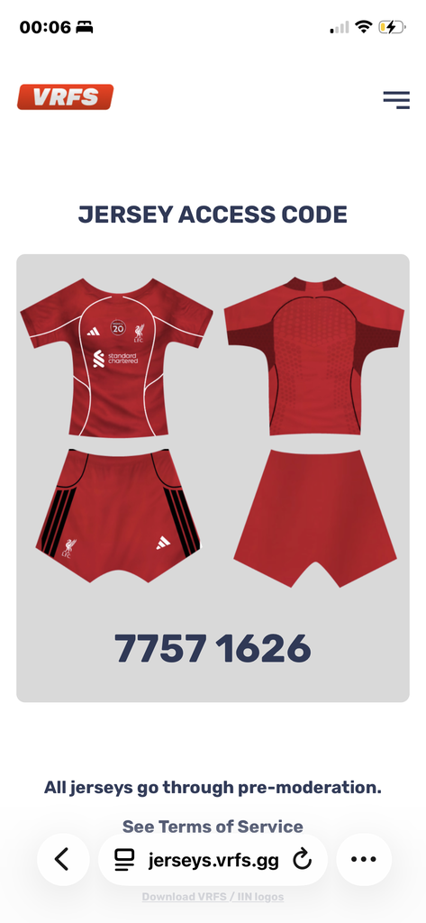 Liverpool home Kit