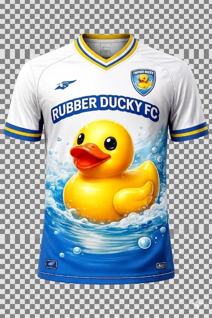 RUBBER DUCKY FC White Kit
