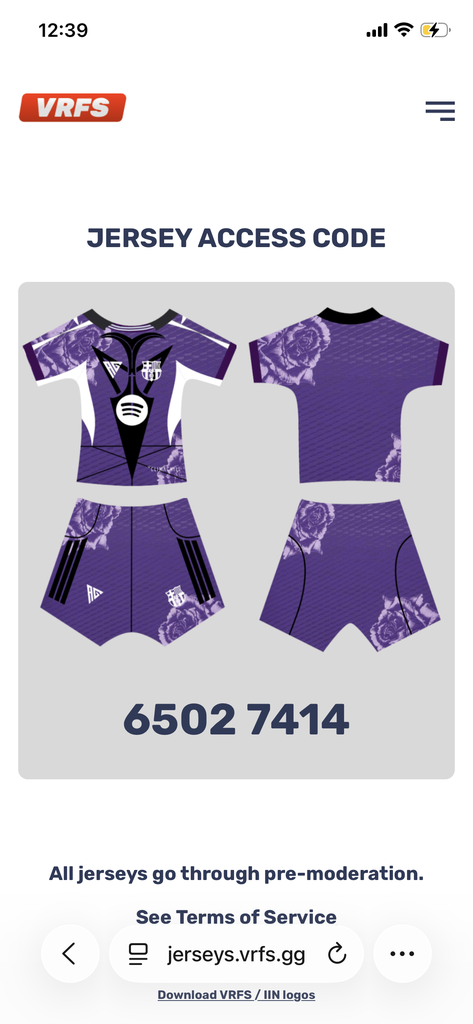 BARÇA PURPLE KIT Kit